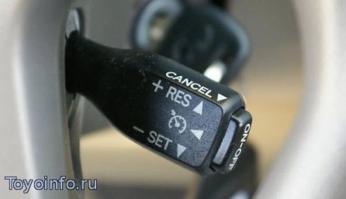 Установка круиз контроля на Toyota Corolla 120 с электронной педалью газа