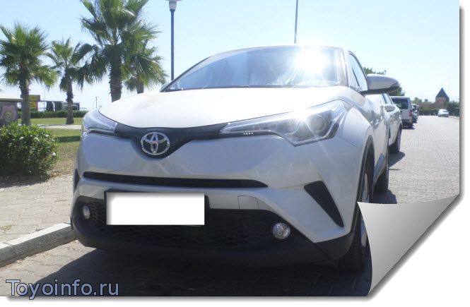 Городской кроссовер Toyota C HR поступает в продажу в России