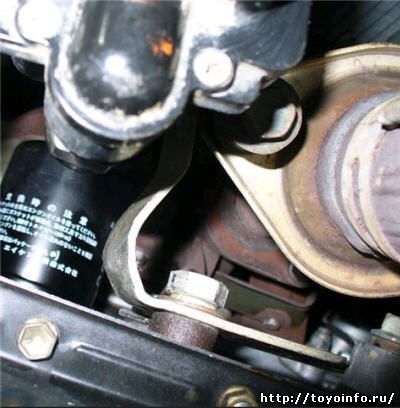 установка предпускового подогревателя охлаждающей жидкости на Corolla spasio, Установка подогрева на двигатель Тойота
